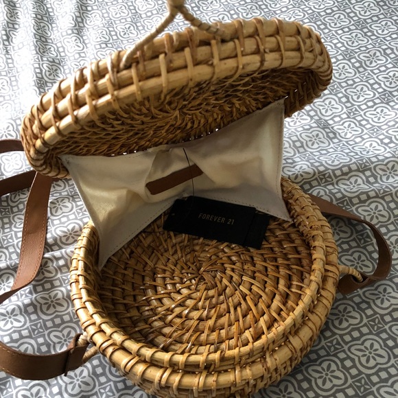 Rattan round bag - Picture 4 of 4
